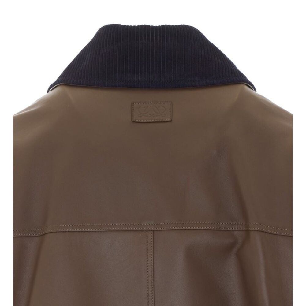 Loewe Women Short Parka In Lamb's Tassel - Picture 3 of 4